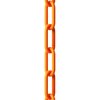 Montour Line Fluorescent Orange Plastic Chain, 2 In, 100 Ft. Long CH-CH-20-FOR-100-BX